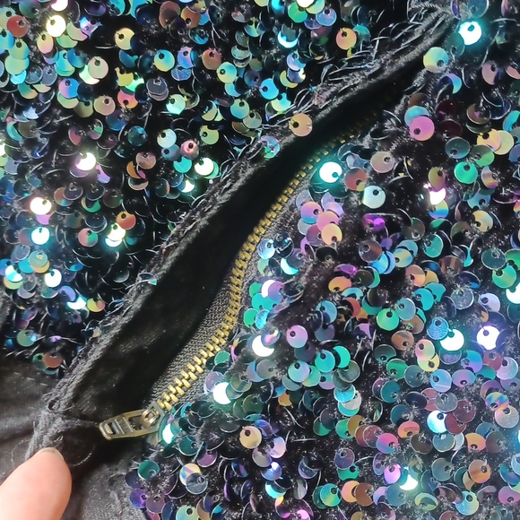 Sparkly sequined jeans - Picture 13 of 16